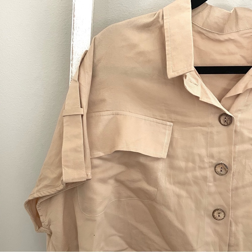 SHEIN dazy solid button up jacket - Picture 2 of 3